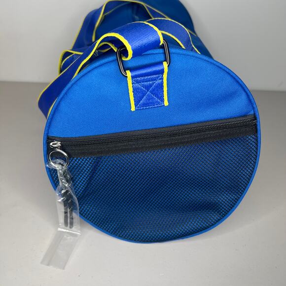 Free People Movement Blue Gym Duffle Bag NWT - Picture 3 of 11